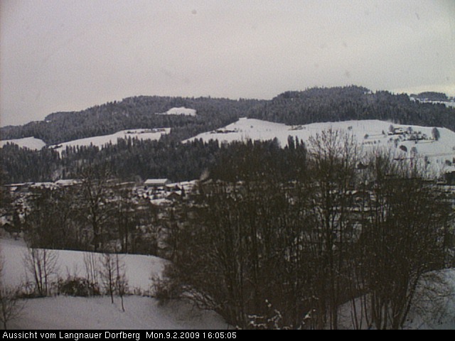 Webcam-Bild: Aussicht vom Dorfberg in Langnau 20090209-160500