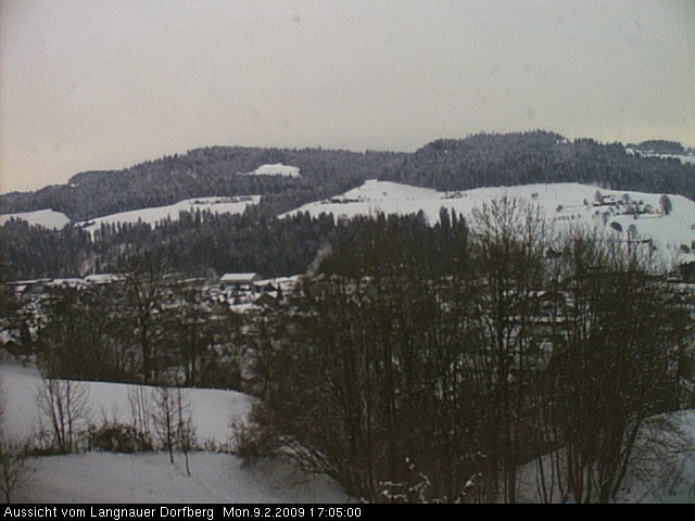 Webcam-Bild: Aussicht vom Dorfberg in Langnau 20090209-170500