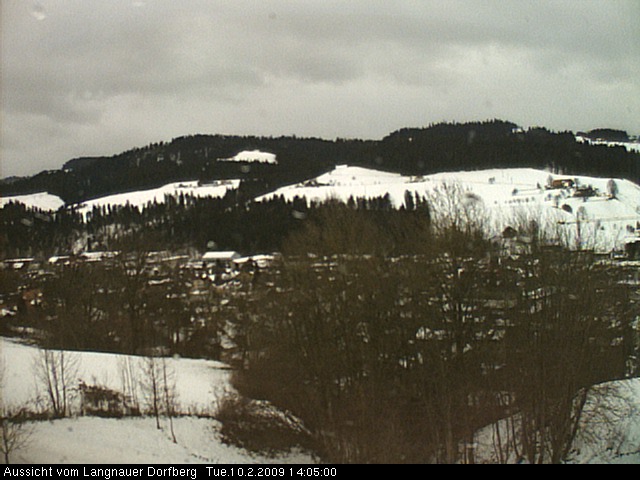 Webcam-Bild: Aussicht vom Dorfberg in Langnau 20090210-140500