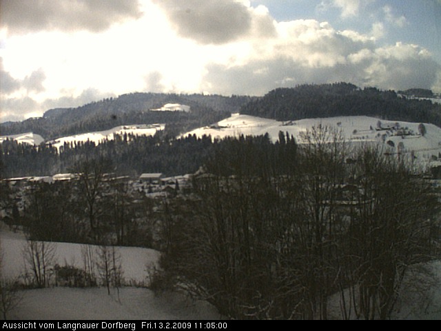 Webcam-Bild: Aussicht vom Dorfberg in Langnau 20090213-110500