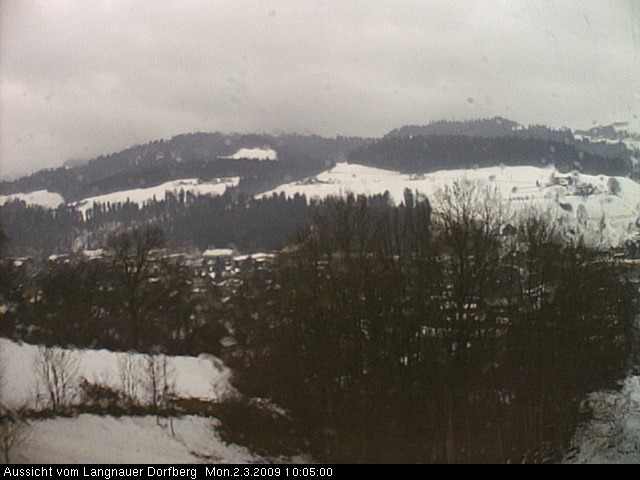Webcam-Bild: Aussicht vom Dorfberg in Langnau 20090302-100500