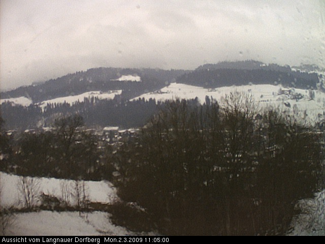 Webcam-Bild: Aussicht vom Dorfberg in Langnau 20090302-110500