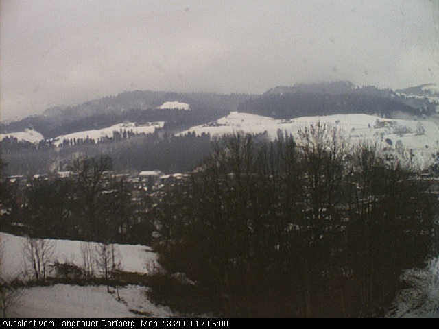 Webcam-Bild: Aussicht vom Dorfberg in Langnau 20090302-170500