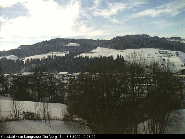 Webcam-Bild: Aussicht vom Dorfberg in Langnau 20090308-100500
