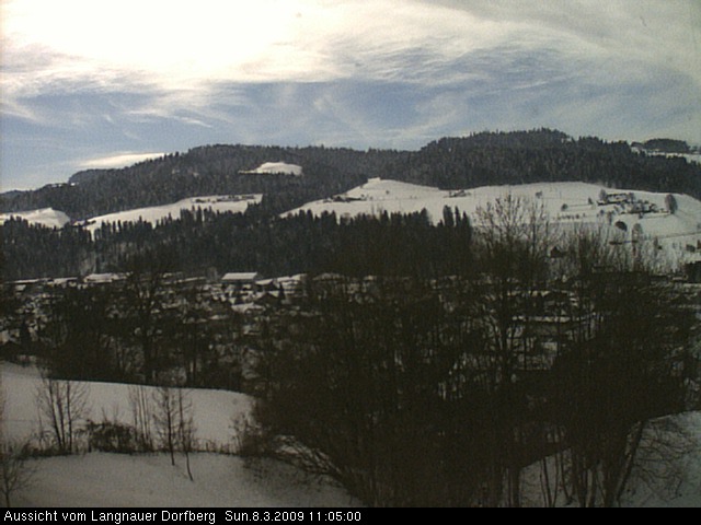 Webcam-Bild: Aussicht vom Dorfberg in Langnau 20090308-110500