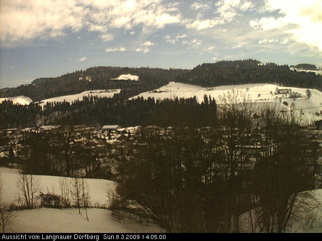 Webcam-Bild: Aussicht vom Dorfberg in Langnau 20090308-140500