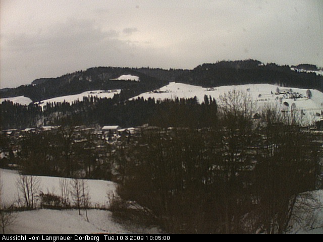 Webcam-Bild: Aussicht vom Dorfberg in Langnau 20090310-100500