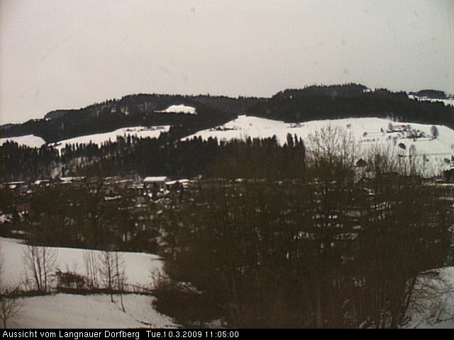 Webcam-Bild: Aussicht vom Dorfberg in Langnau 20090310-110500