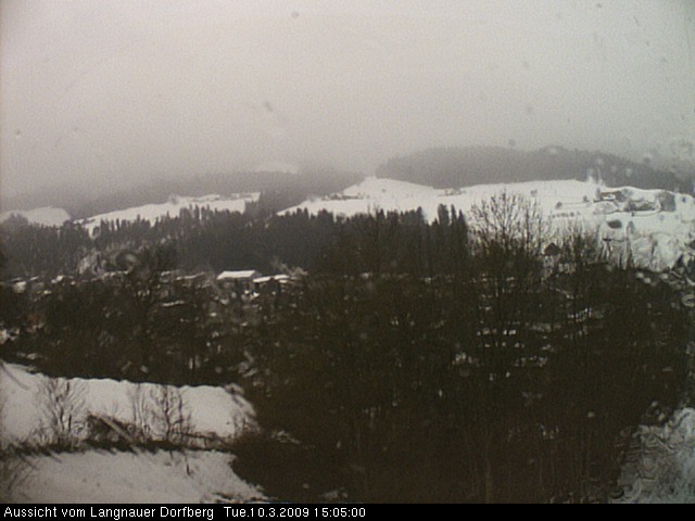 Webcam-Bild: Aussicht vom Dorfberg in Langnau 20090310-150500