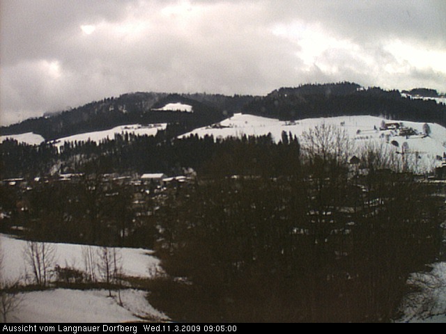 Webcam-Bild: Aussicht vom Dorfberg in Langnau 20090311-090500