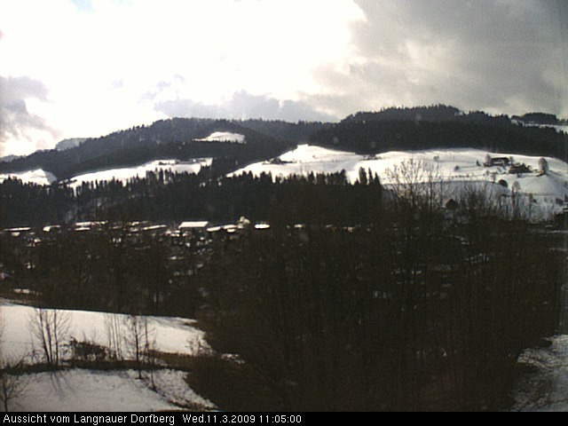 Webcam-Bild: Aussicht vom Dorfberg in Langnau 20090311-110500