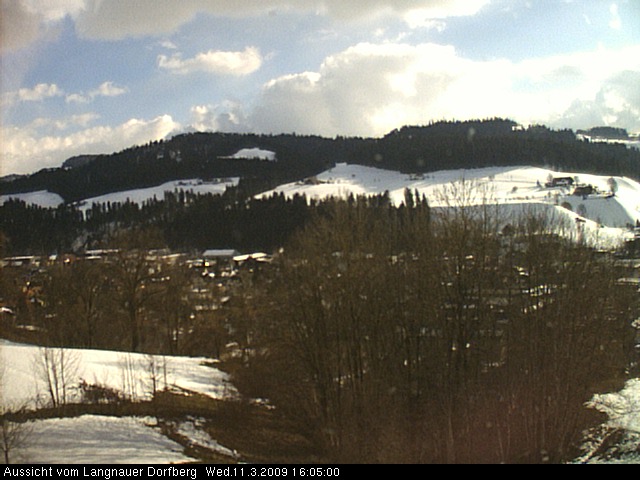 Webcam-Bild: Aussicht vom Dorfberg in Langnau 20090311-160500