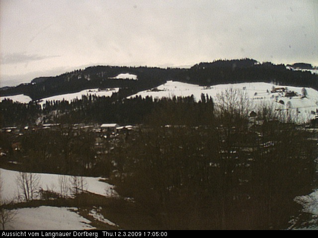 Webcam-Bild: Aussicht vom Dorfberg in Langnau 20090312-170500