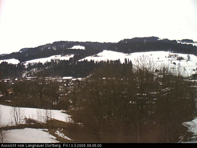 Webcam-Bild: Aussicht vom Dorfberg in Langnau 20090313-080500