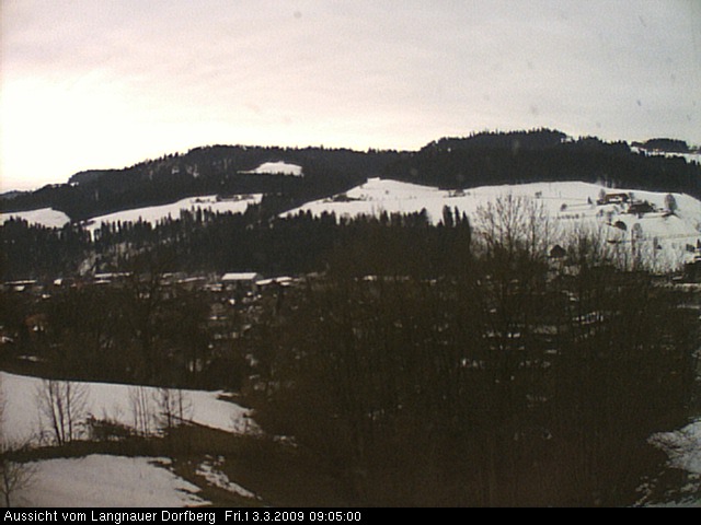 Webcam-Bild: Aussicht vom Dorfberg in Langnau 20090313-090500