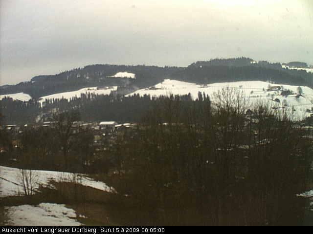 Webcam-Bild: Aussicht vom Dorfberg in Langnau 20090315-080500