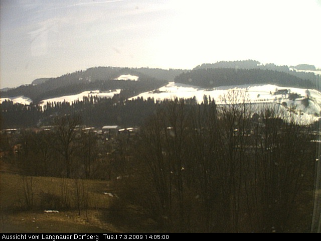Webcam-Bild: Aussicht vom Dorfberg in Langnau 20090317-140500