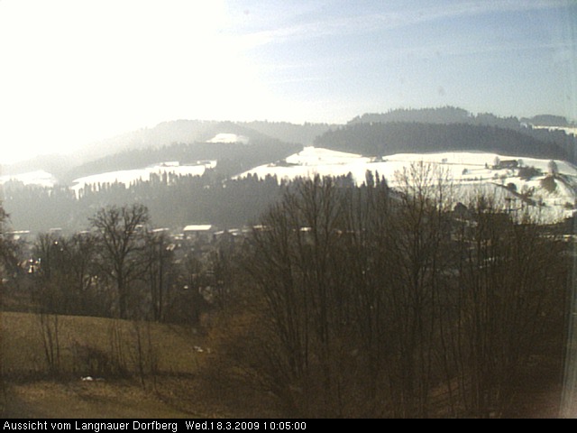 Webcam-Bild: Aussicht vom Dorfberg in Langnau 20090318-100500