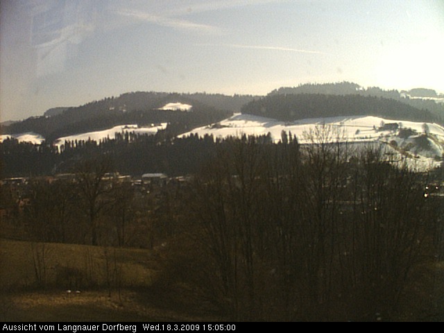 Webcam-Bild: Aussicht vom Dorfberg in Langnau 20090318-150500