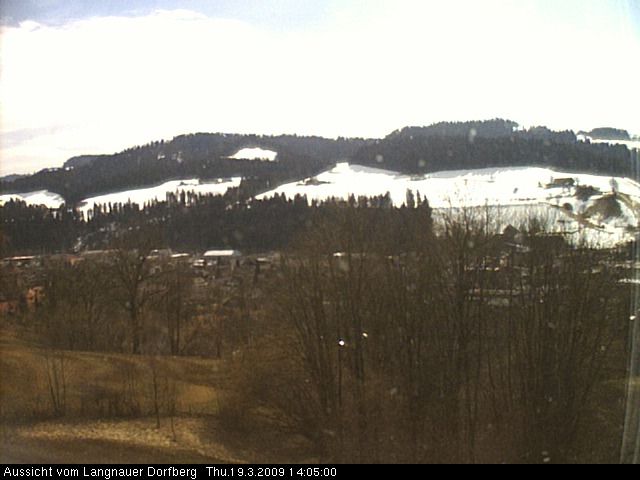 Webcam-Bild: Aussicht vom Dorfberg in Langnau 20090319-140500