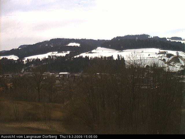 Webcam-Bild: Aussicht vom Dorfberg in Langnau 20090319-150500