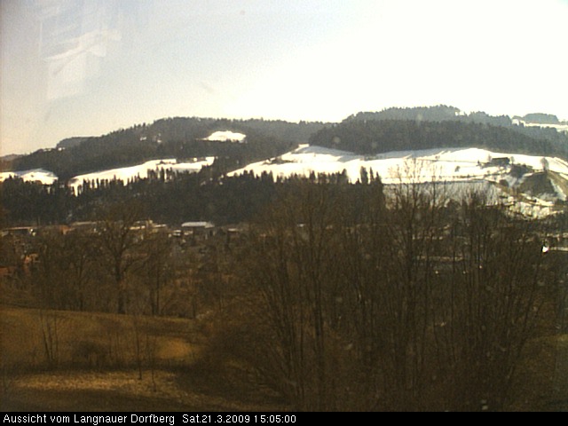 Webcam-Bild: Aussicht vom Dorfberg in Langnau 20090321-150500