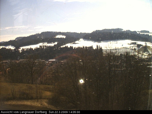 Webcam-Bild: Aussicht vom Dorfberg in Langnau 20090322-140500