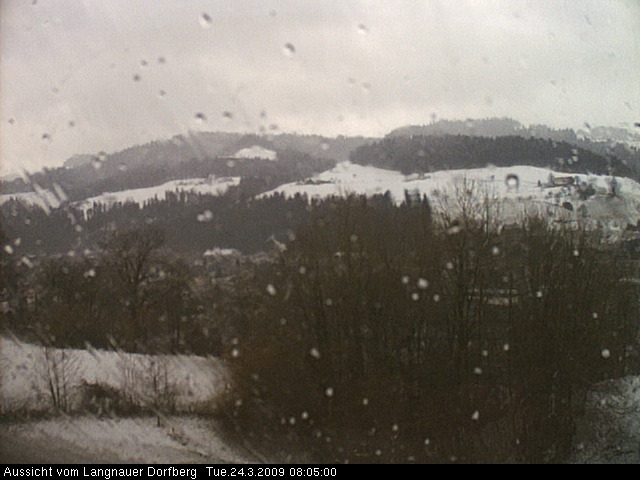 Webcam-Bild: Aussicht vom Dorfberg in Langnau 20090324-080500