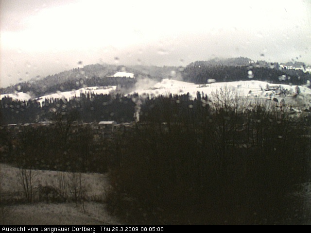 Webcam-Bild: Aussicht vom Dorfberg in Langnau 20090326-080500