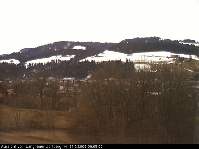 Webcam-Bild: Aussicht vom Dorfberg in Langnau 20090327-090500