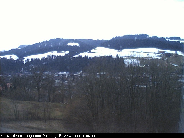 Webcam-Bild: Aussicht vom Dorfberg in Langnau 20090327-100500