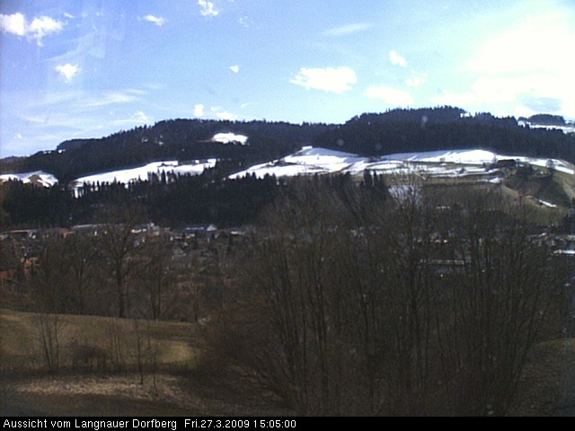 Webcam-Bild: Aussicht vom Dorfberg in Langnau 20090327-150500