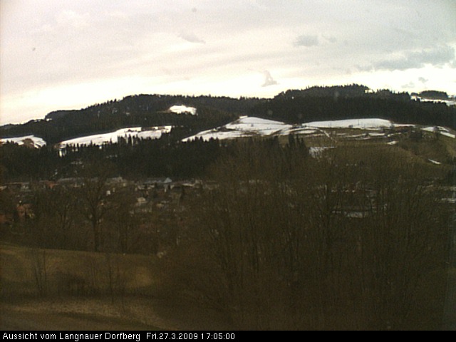 Webcam-Bild: Aussicht vom Dorfberg in Langnau 20090327-170500