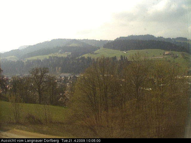 Webcam-Bild: Aussicht vom Dorfberg in Langnau 20090421-100500