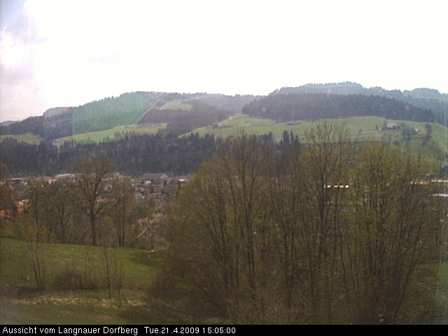 Webcam-Bild: Aussicht vom Dorfberg in Langnau 20090421-150500