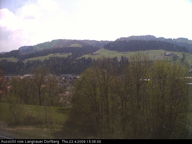 Webcam-Bild: Aussicht vom Dorfberg in Langnau 20090423-150500