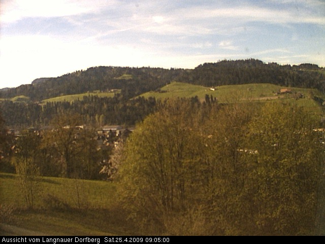 Webcam-Bild: Aussicht vom Dorfberg in Langnau 20090425-090500