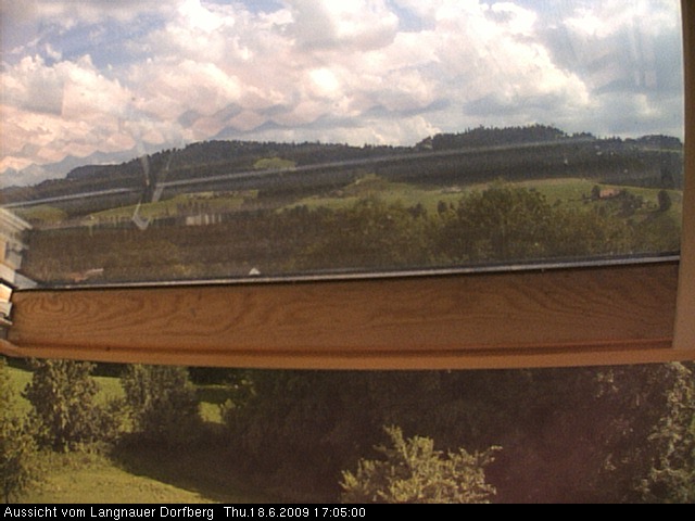 Webcam-Bild: Aussicht vom Dorfberg in Langnau 20090618-170500