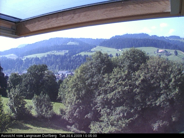 Webcam-Bild: Aussicht vom Dorfberg in Langnau 20090630-100500