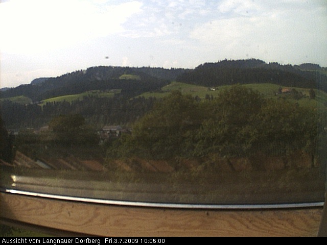 Webcam-Bild: Aussicht vom Dorfberg in Langnau 20090703-100500