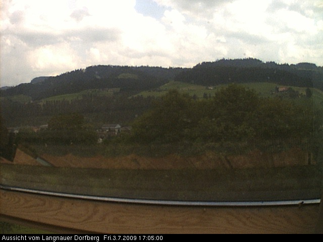 Webcam-Bild: Aussicht vom Dorfberg in Langnau 20090703-170500