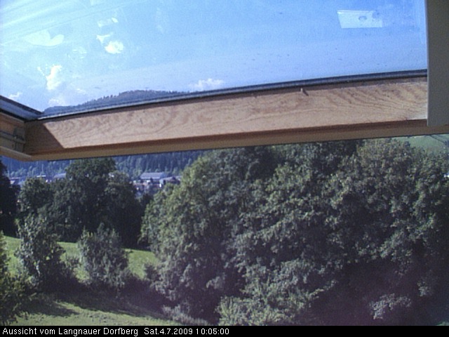 Webcam-Bild: Aussicht vom Dorfberg in Langnau 20090704-100500