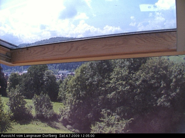 Webcam-Bild: Aussicht vom Dorfberg in Langnau 20090704-120500