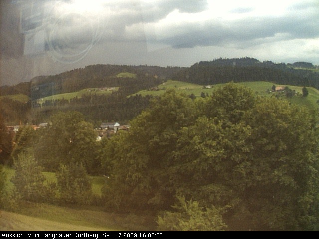 Webcam-Bild: Aussicht vom Dorfberg in Langnau 20090704-160500