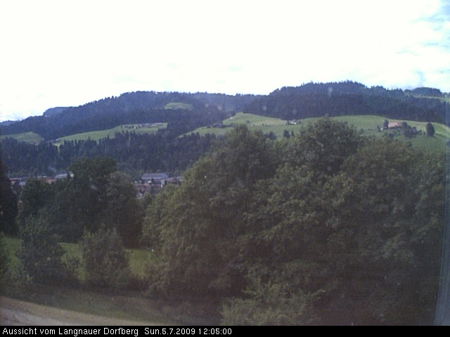 Webcam-Bild: Aussicht vom Dorfberg in Langnau 20090705-120500