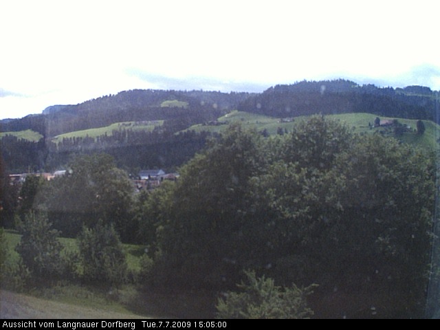 Webcam-Bild: Aussicht vom Dorfberg in Langnau 20090707-150500