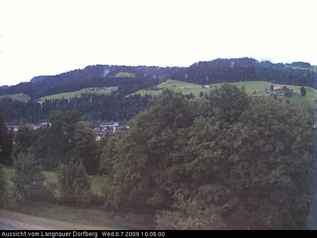 Webcam-Bild: Aussicht vom Dorfberg in Langnau 20090708-100500