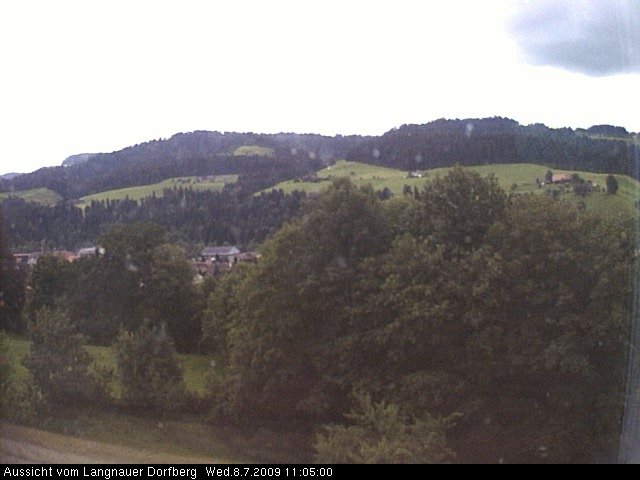 Webcam-Bild: Aussicht vom Dorfberg in Langnau 20090708-110500