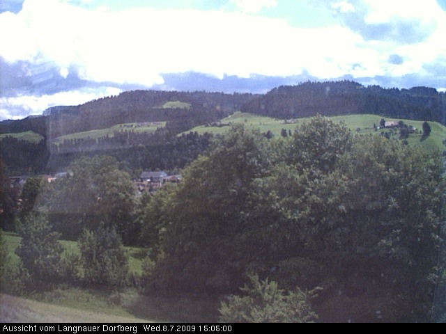 Webcam-Bild: Aussicht vom Dorfberg in Langnau 20090708-150500