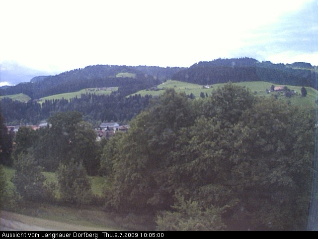 Webcam-Bild: Aussicht vom Dorfberg in Langnau 20090709-100500